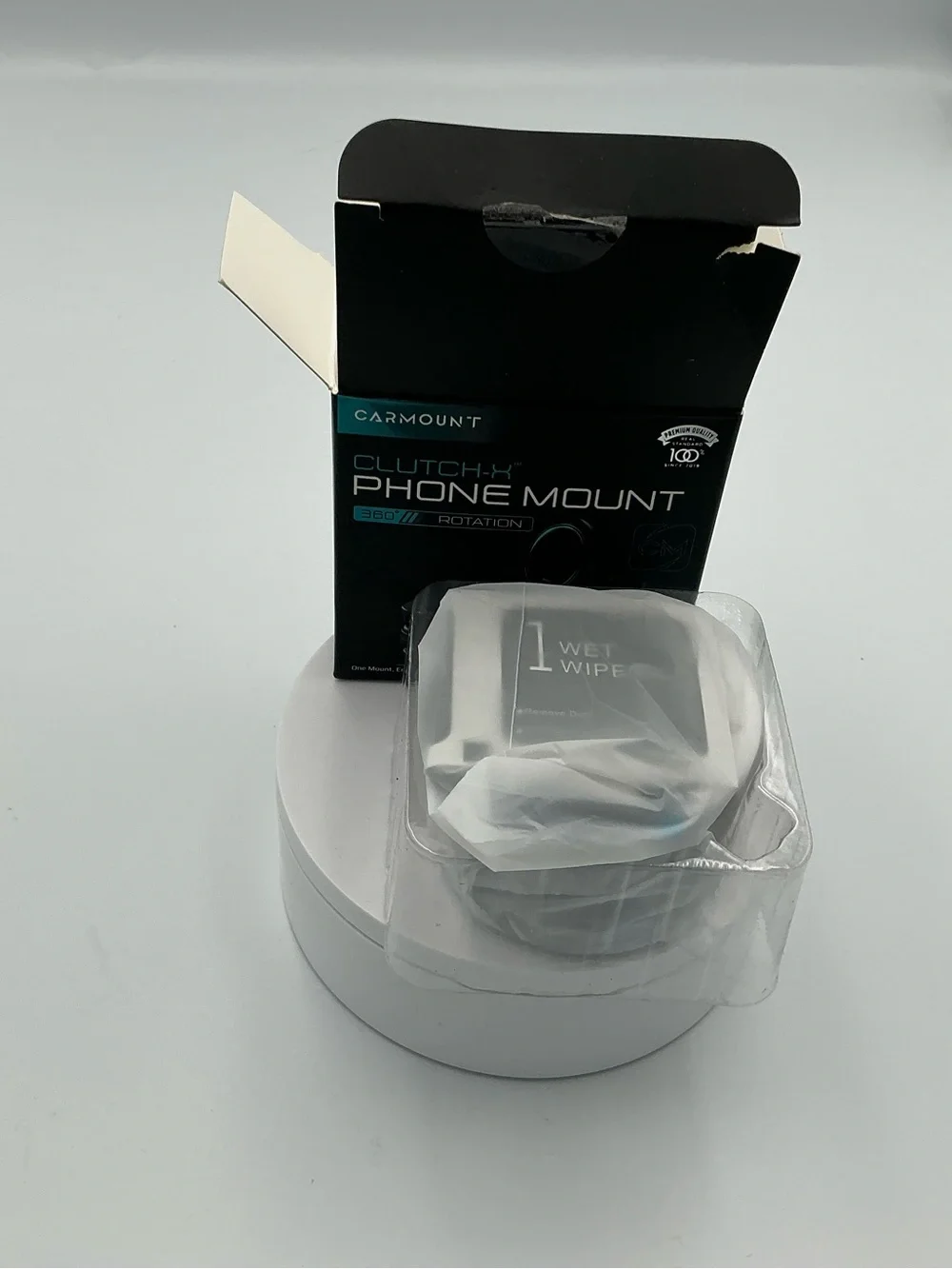 Clutch-X Black Phone Mount